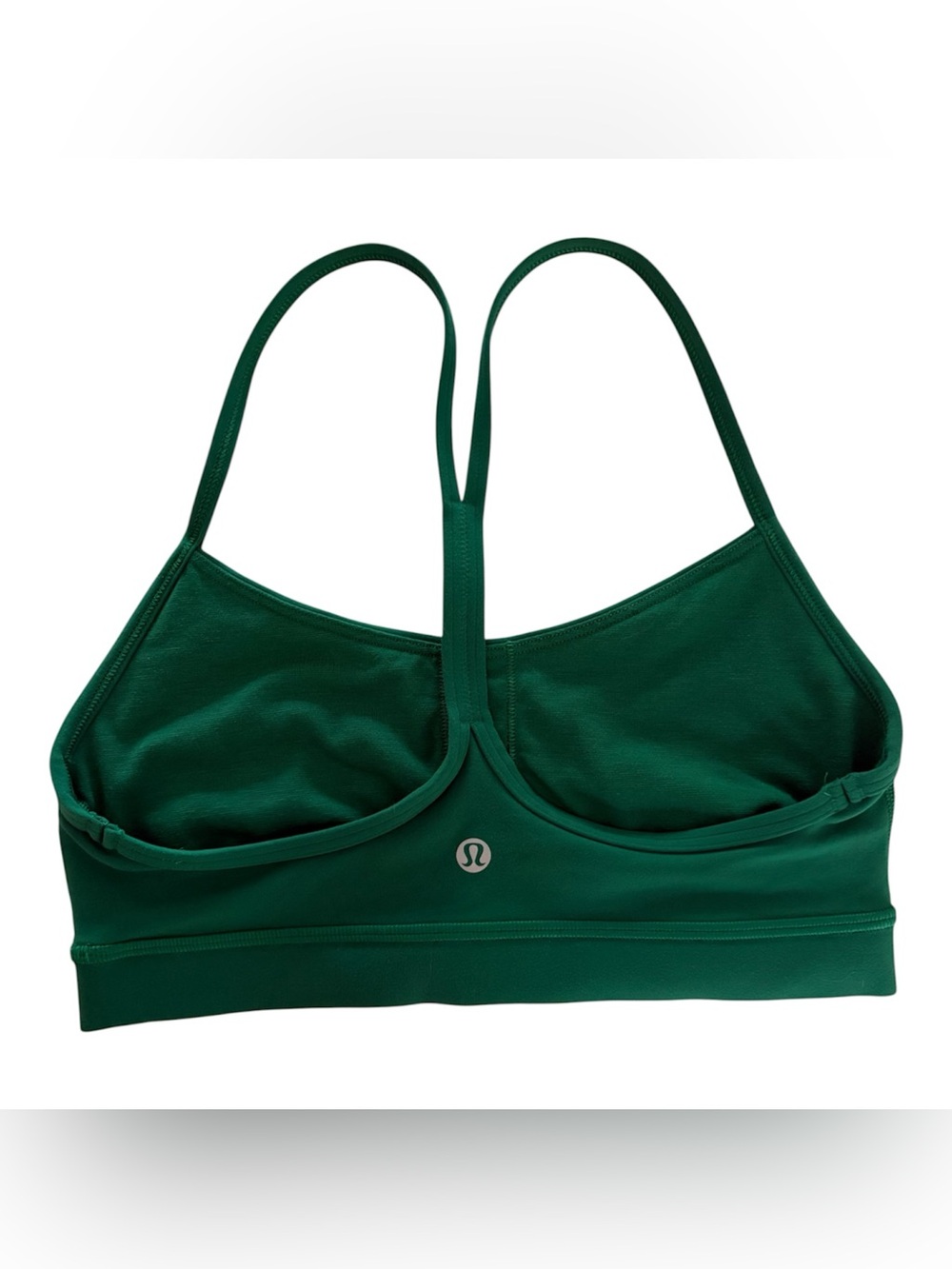 NWOT Lululemon Flow Y Bra size 6. Green - Picture 4 of 4